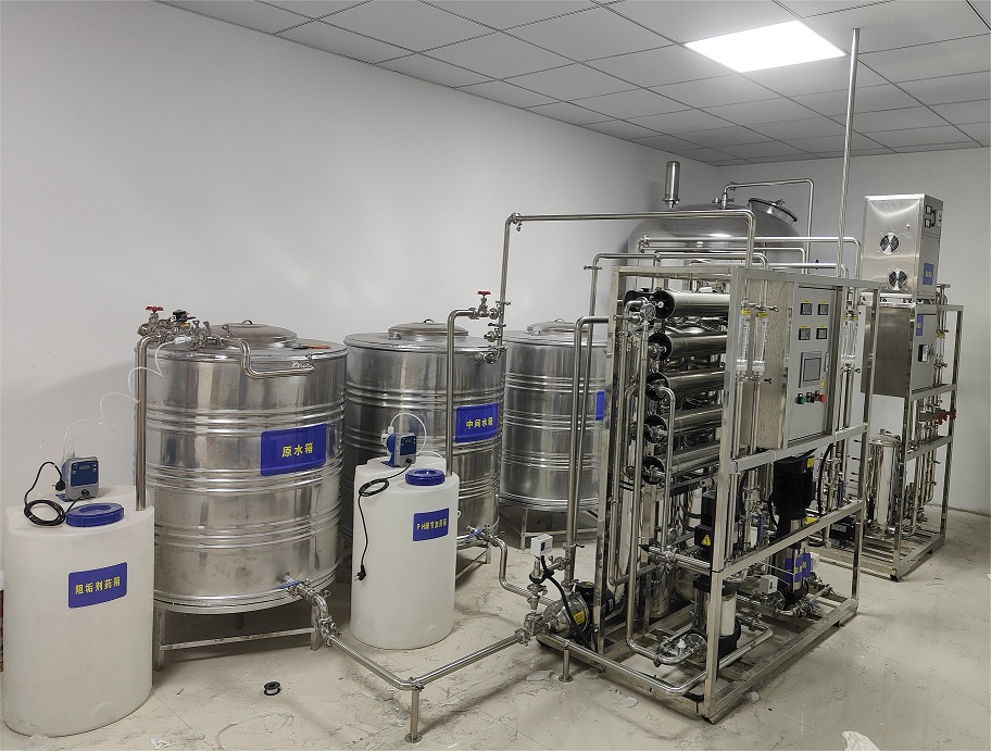 常州實驗室0.5噸二級加EDI設(shè)備安裝調(diào)試完成