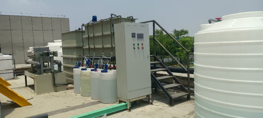 杭州噴淋廢水設備安裝調試完成