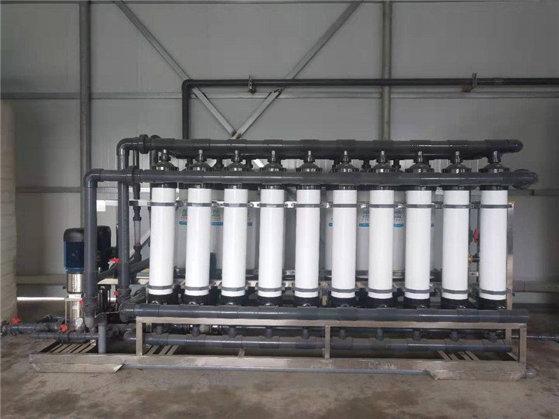 河北省保定市蠡縣留史鎮正忠污水處理廠-20噸中水回用設備